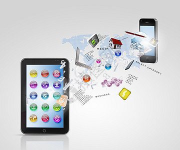 通信符號(hào)消息傳遞圖標(biāo)技術(shù)元素的成,全球通信消息傳遞信息共享現(xiàn)代技術(shù)的隱喻