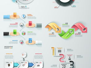 精品灰色統(tǒng)計(jì)信息圖AI模板 科技與信息技術(shù)的視覺(jué)利器